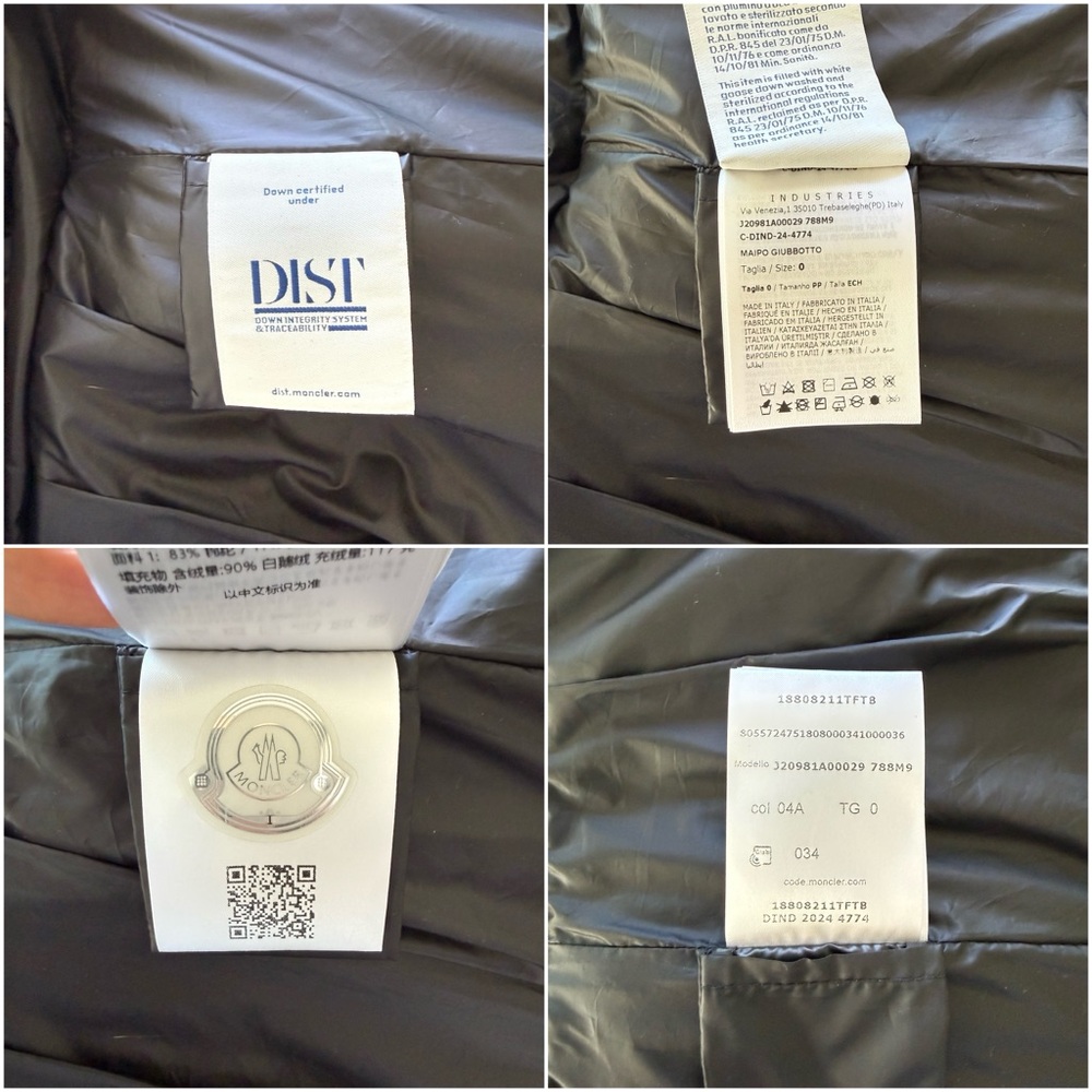 Moncler Maipo Goose Down Puffer Jacket NWOT - Picture 15 of 16